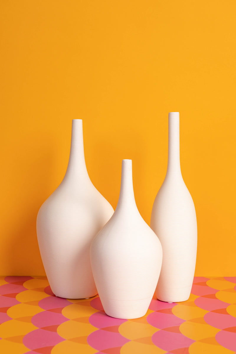 Narrow Neck Venice Ceramic Vase (38cm)