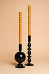 Seline Black Nordic Candlestick (27,5cm)