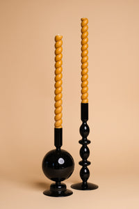 Tres Black Nordic Candlestick (20,5cm)