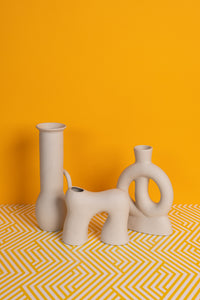 Angie Art Deco Ceramic Vase