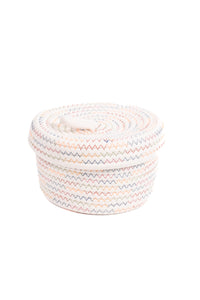 Rainbow Basket with Lid (Medium)(21cm x 13cm)