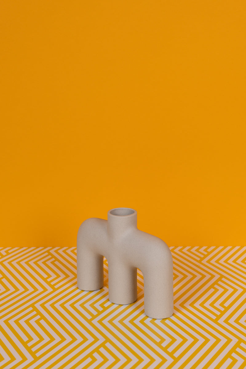 Althea Art Deco Ceramic Vase (18cm)