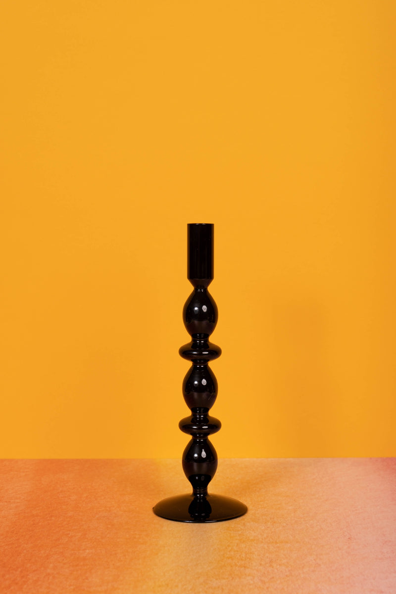 Seline Black Nordic Candlestick (27,5cm)