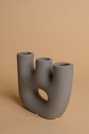 Duet Grey Avignon Ceramic Vase