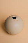 Small Beige Amalfi Ceramic Vase (11,5cm)