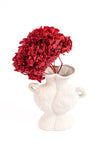 Preserved Deep Red Hydrangea