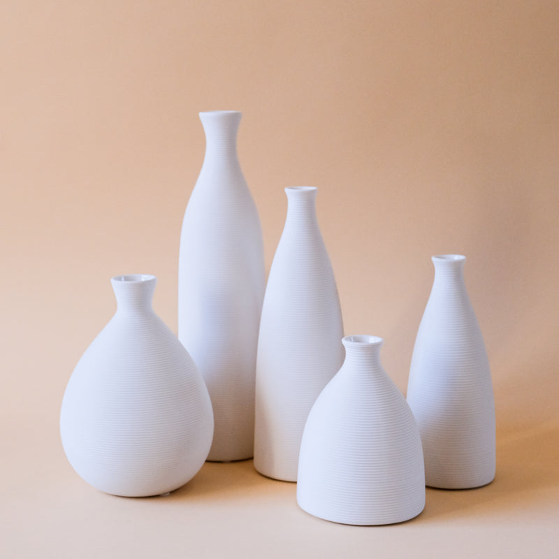 Bologna Wide Belly Ceramic Vase (19cm)