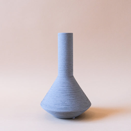 Large Nordic Grey Cherie Ceramic Vase (25,5cm)