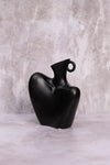 Lady Di Ceramic Vase (Black)