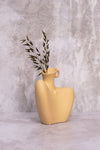 Lady Di Ceramic Vase (Butter Yellow)