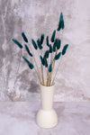 Teal Blue Bunny Tails (Large)