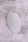 Large White Valence Ceramic Vase (31cm)