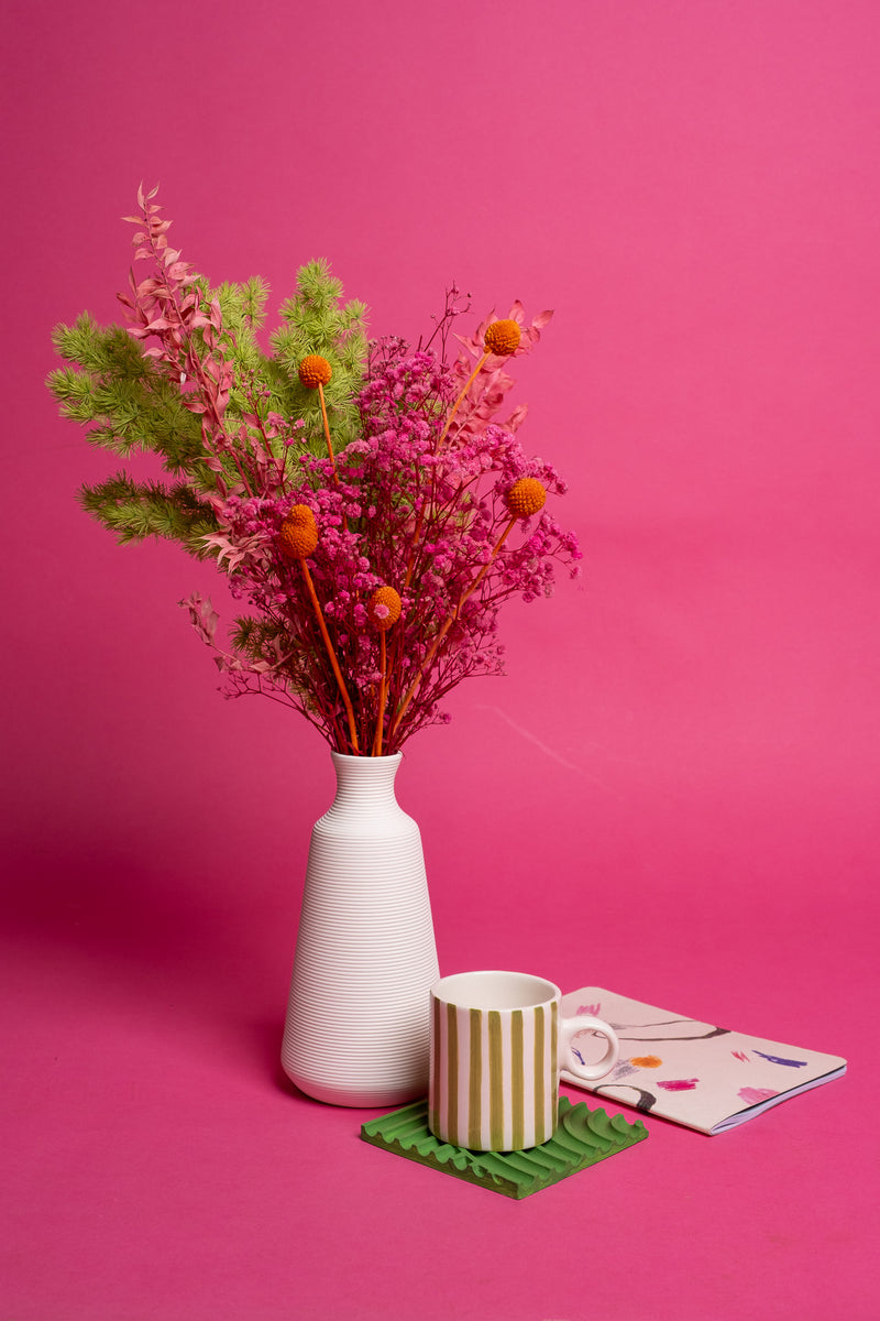 Frida Kahlo Vase Arrangement