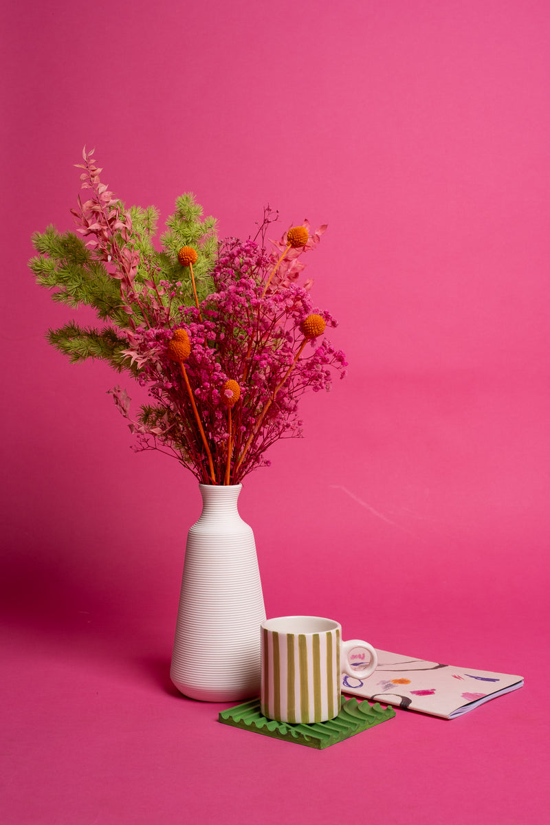 Frida Kahlo Vase Arrangement