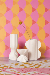 Winged Naples Ceramic Vase