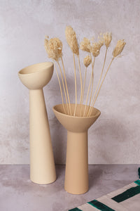 Cream Sharona Ceramic Vase (36cm)