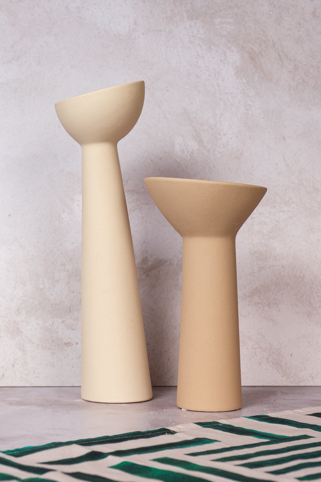 Cream Sharona Ceramic Vase (34cm)