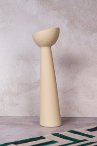 Cream Sharona Ceramic Vase (36cm)