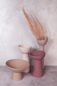 Blushing Sharona Ceramic Vase