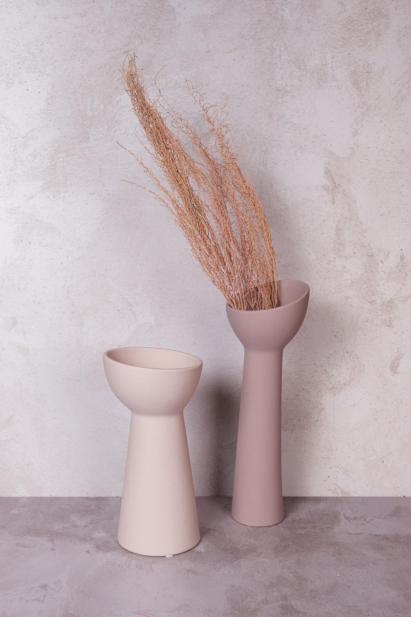 Soft Lilac Sharona Ceramic Vase