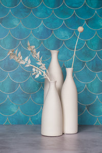 Medium Tapered Toulouse Ceramic Vase (21cm)
