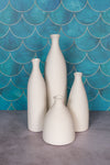 Tall Tapered Toulouse Ceramic Vase (26cm)