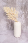 Medium White Cylinder Venice Ceramic Vase