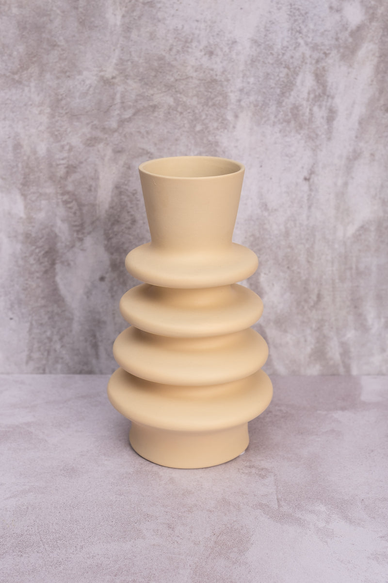 Cream Chic Ceramic Vase