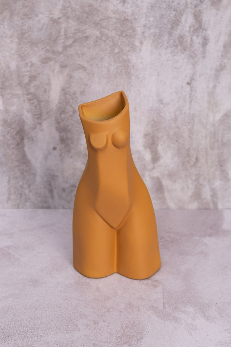 Peachy Priscilla Ceramic Vase