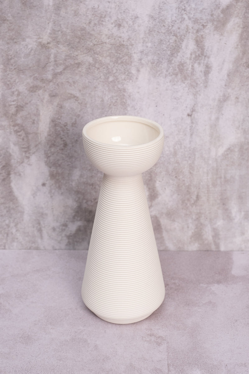 Tapered Bologna Ceramic Vase (22cm)