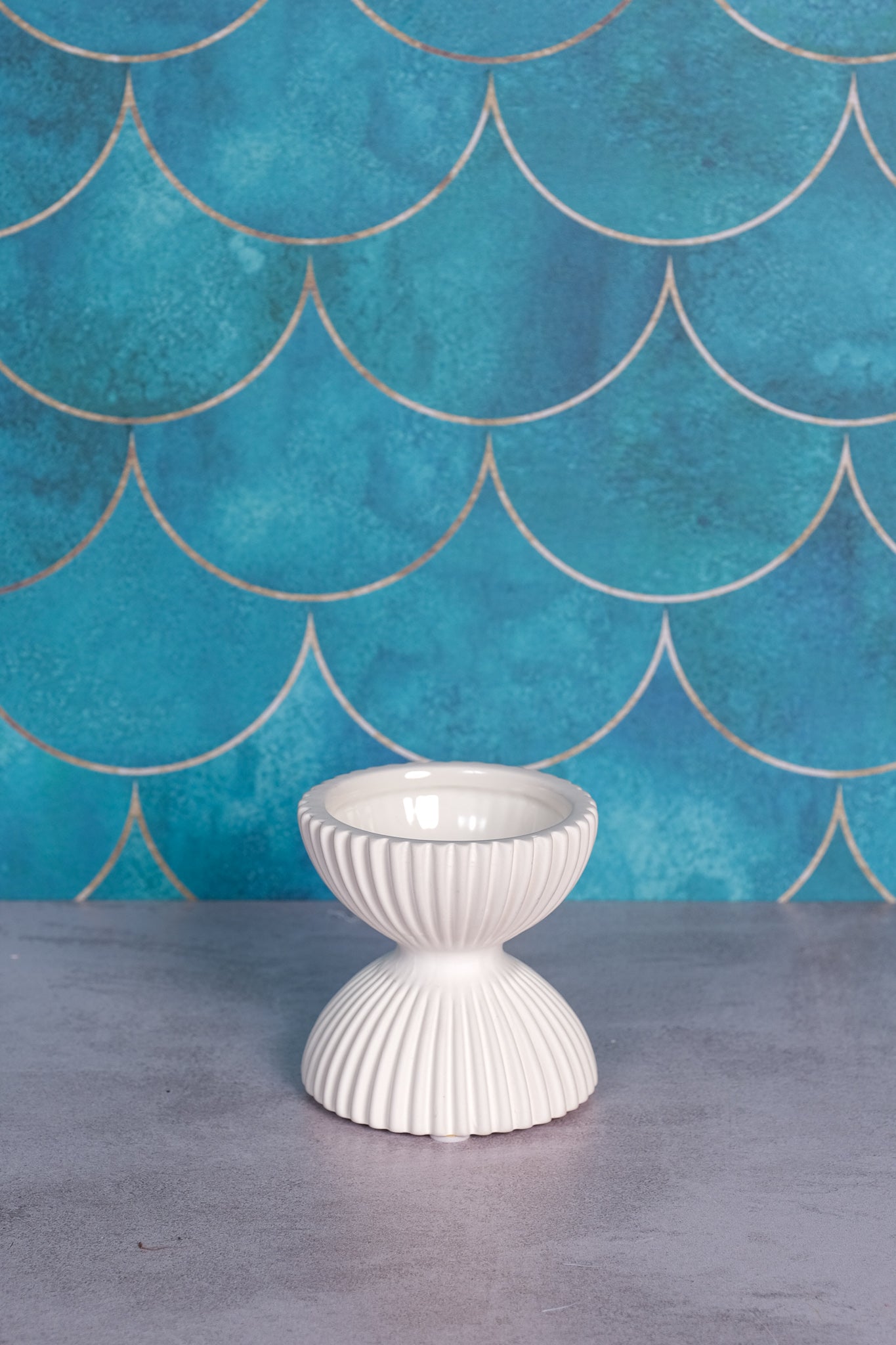 Shapely Naples Ceramic Vase