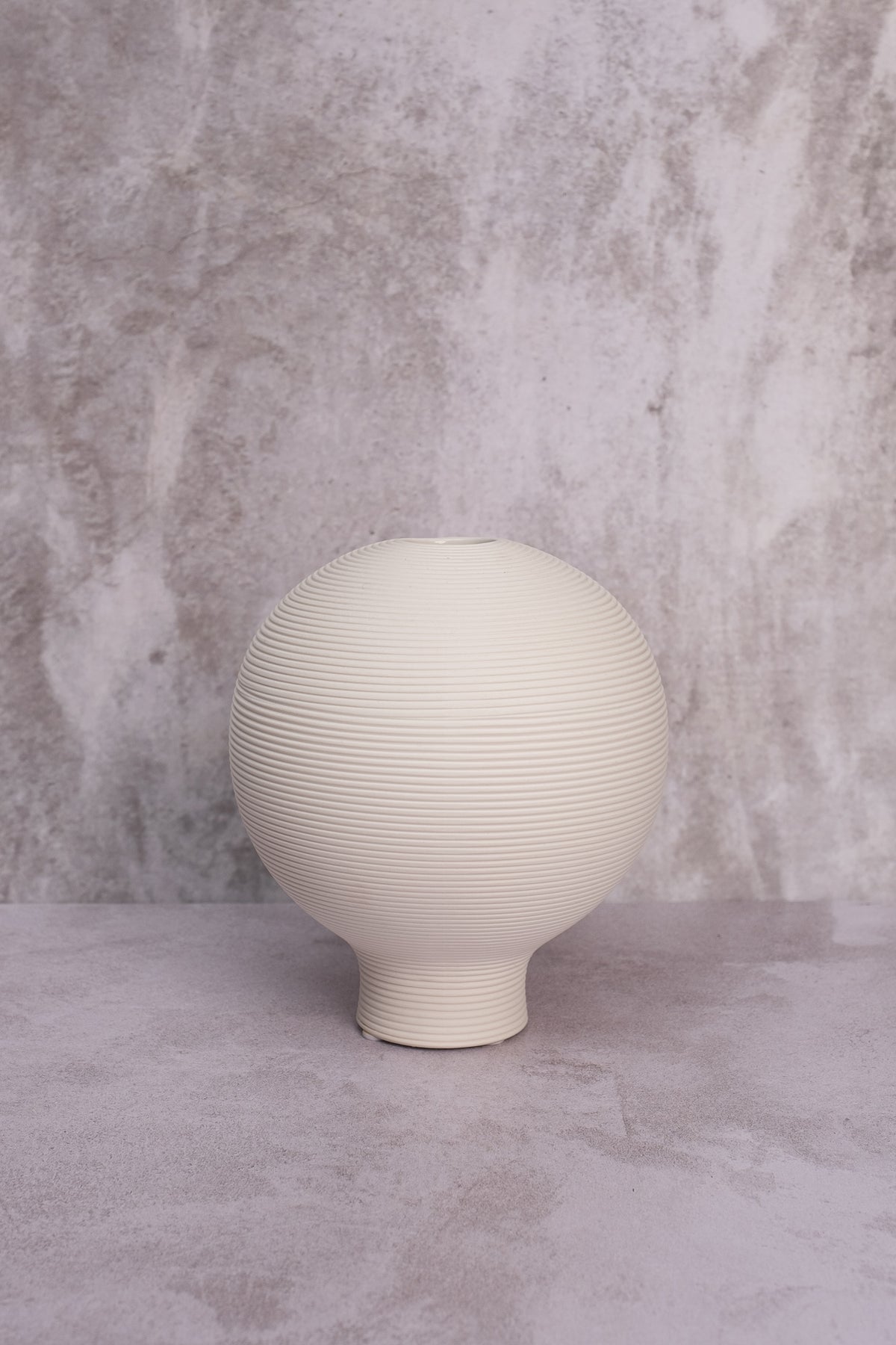 Raised Champignon Ceramic Vase