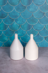 Palma Textured Ceramic Vase (22,5cm)