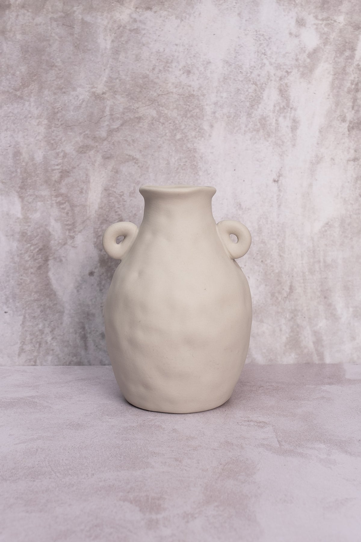 Boujee Wonky Stone Ceramic Vase