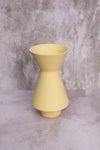 Butter Yellow Nordic Ceramic Vase (25cm)