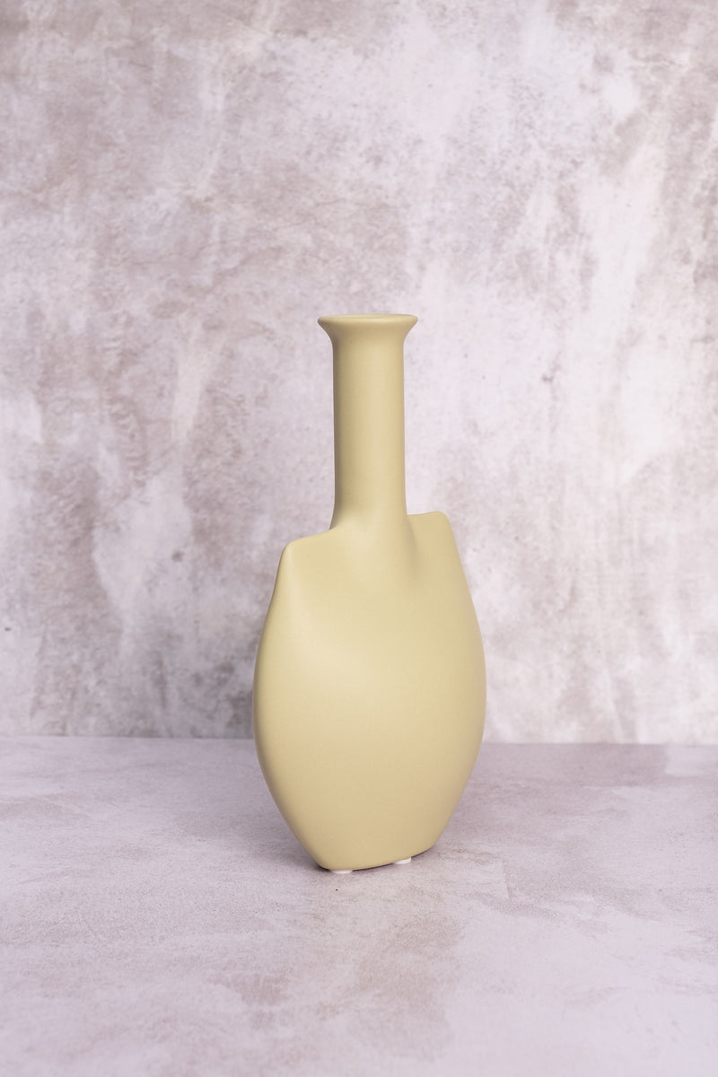 Sage Shapely Lille Ceramic Vase (23cm)