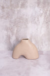 Neutral Nantes Ceramic Vase (15cm)
