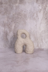 Gina Wonky Stone Ceramic Vase