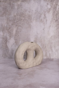 Diona Wonky Stone Ceramic Vase