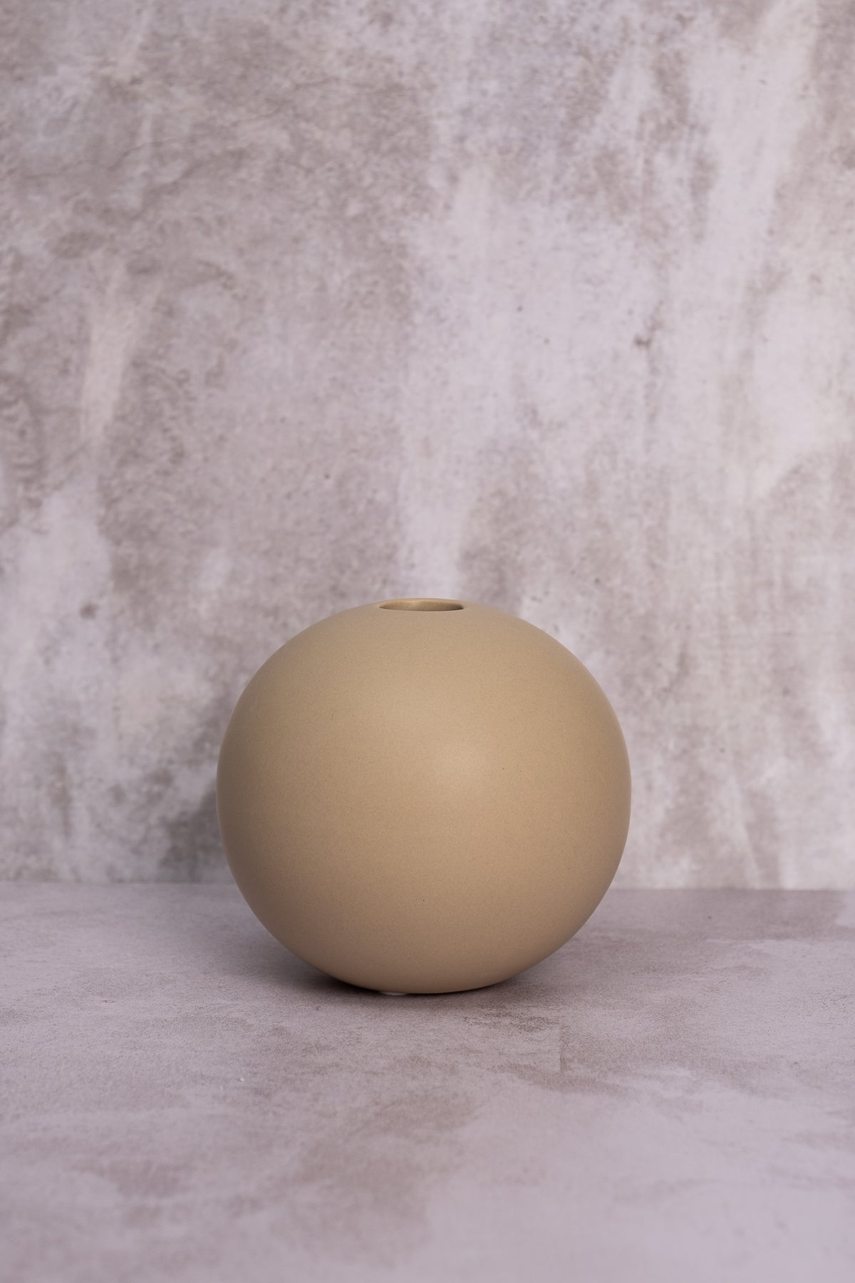 Small Beige Amalfi Ceramic Vase (11,5cm)