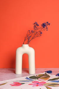 Alweda Art Deco Ceramic Vase (24cm)