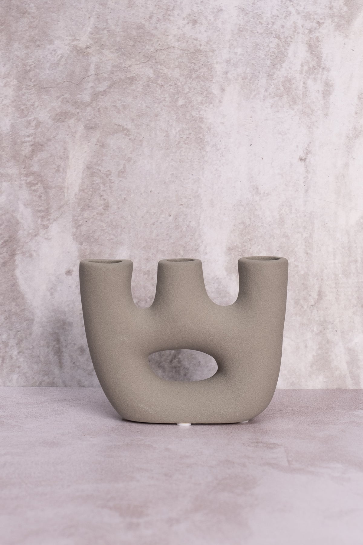 Duet Grey Avignon Ceramic Vase