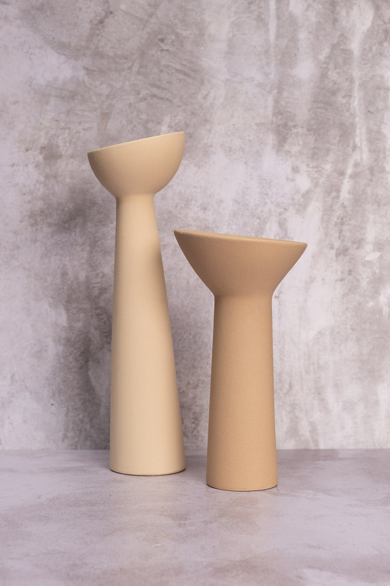 Cream Sharona Ceramic Vase (36cm)