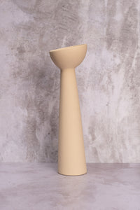 Cream Sharona Ceramic Vase (36cm)