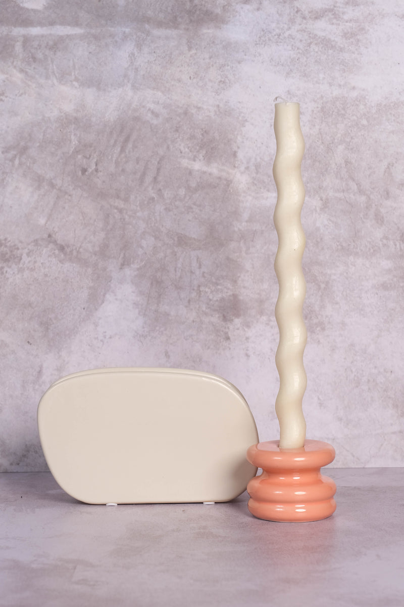 Stone White Capri Ceramic Vase (11,5cm)