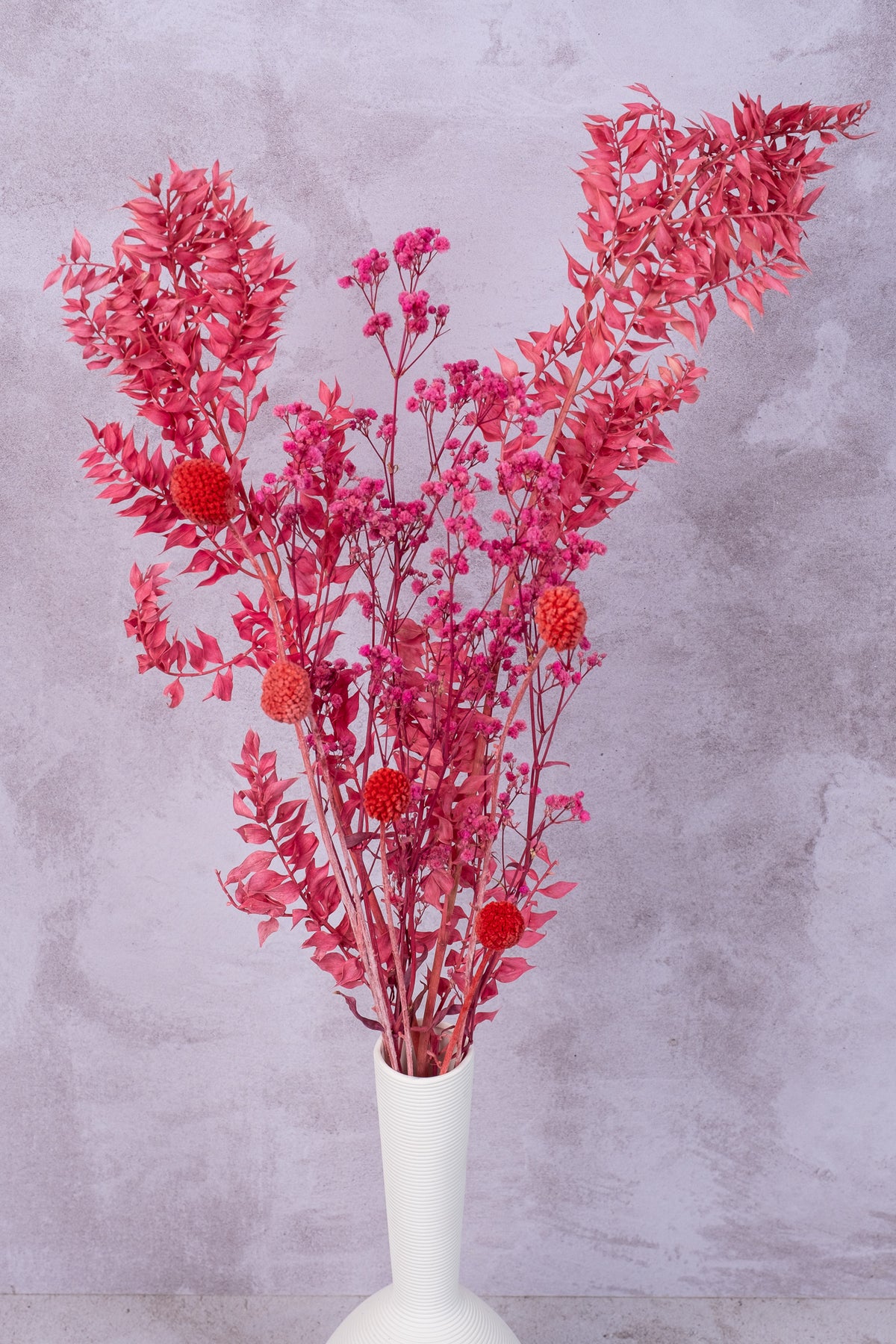 Raspberry Vase Arrangement