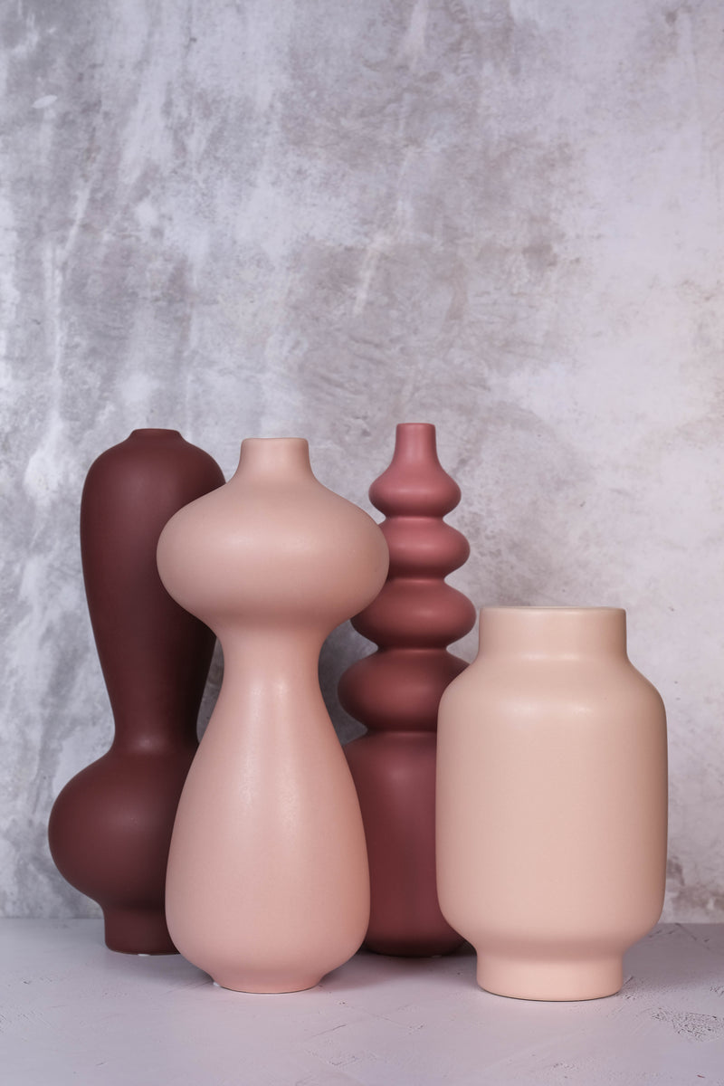 Blush Pink Seville Ceramic Vase (35cm)