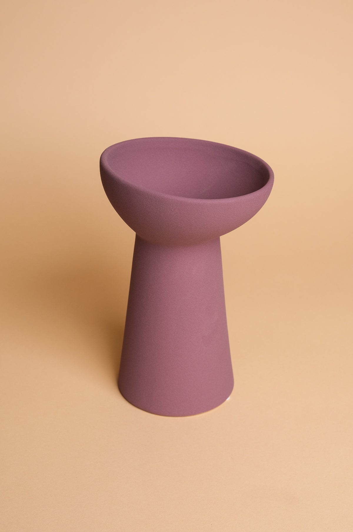 Purple Sharona Ceramic Vase (20,5cm)