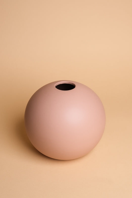 Large Dusty Pink Amalfi Ceramic Vase (18cm)