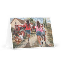 Runnning Home | Greeting Card